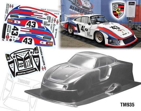 1/10 MINI PORSCHE 935 1978 Martini Decal Sheet