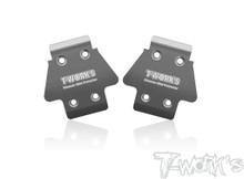 Stainless Steel Front Chassis Skid Protector (Team Associated RC8 B4 Series) (2)