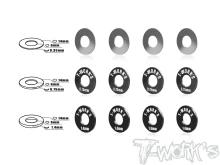 Front Track Width Spacer 0.35/0.75/1.4mm ( Team Associated RC8 / MugenMBX8 / Xray / WIRC )