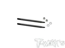 DLC Coated Front Shock Shaft 57.8mm ( Team Associated RC8 B4 / T3 Series ) (2)