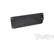 Graphite Receiver Battery Box Plate (Team Associated RC8 B3.2/B4/T3.2/T4)