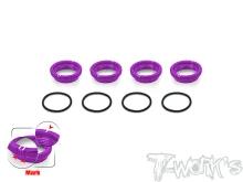 1/8 Off Road Shock Spring Adjuster 16mm – 4pcs ( PURPLE )