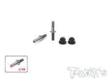 64 Titanium Lower Shock Screws ( For 1/10 Off Road & Drag ) 2pcs