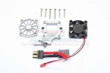 TRAXXAS TRX4 TRAIL CRAWLER Aluminum Motor Cooling Fan With Easy Switch - 12pc set