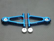Tamiya TT01 Alloy Front Upper Arm With Delrin Collars