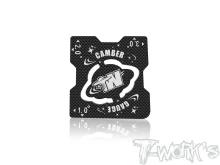 1/8 & 1/10 Buggy Carbon Camber Gauge ( 1-3 Degrees )