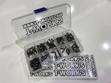 64 Titanium UFO Upper screw kit for Associated B4 (118pcs)