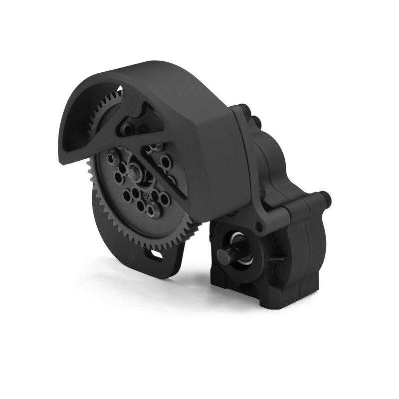 3-Gear Transmission Kit Black: AX10/SCX10/SMT10