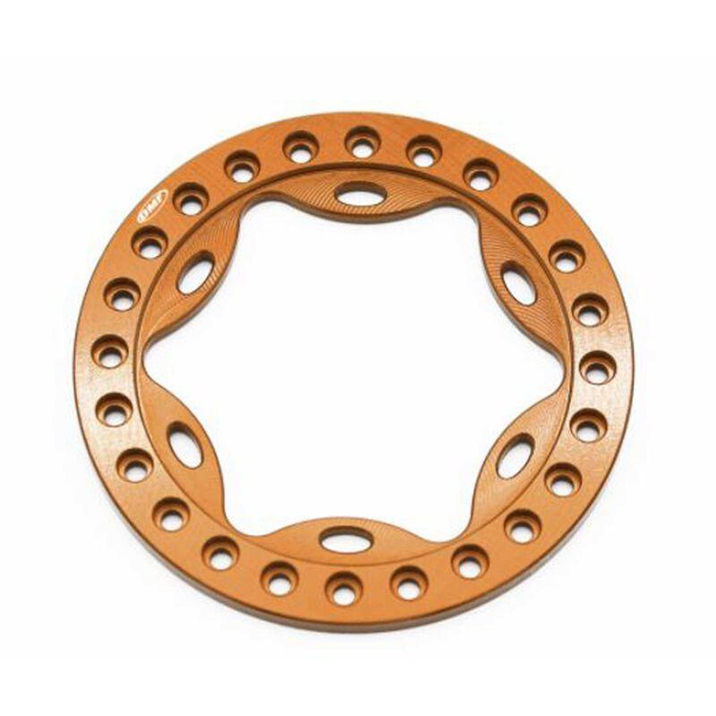 OMF 1.9 Scallop Beadlock Orange Anodized