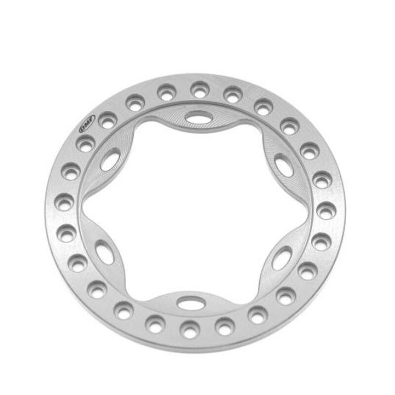 OMF 1.9 Scallop Beadlock Clear Anodized