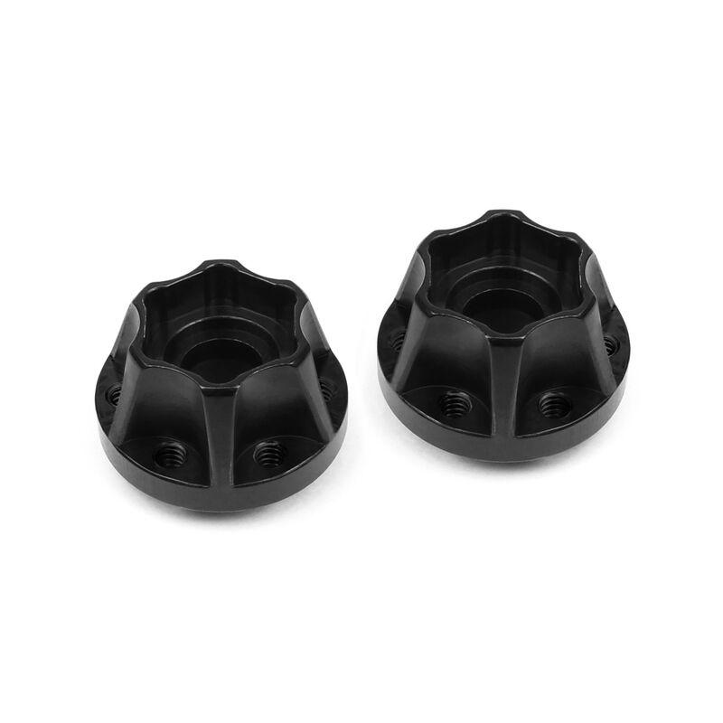 SLW 475 Wheel Hub Black Anodized
