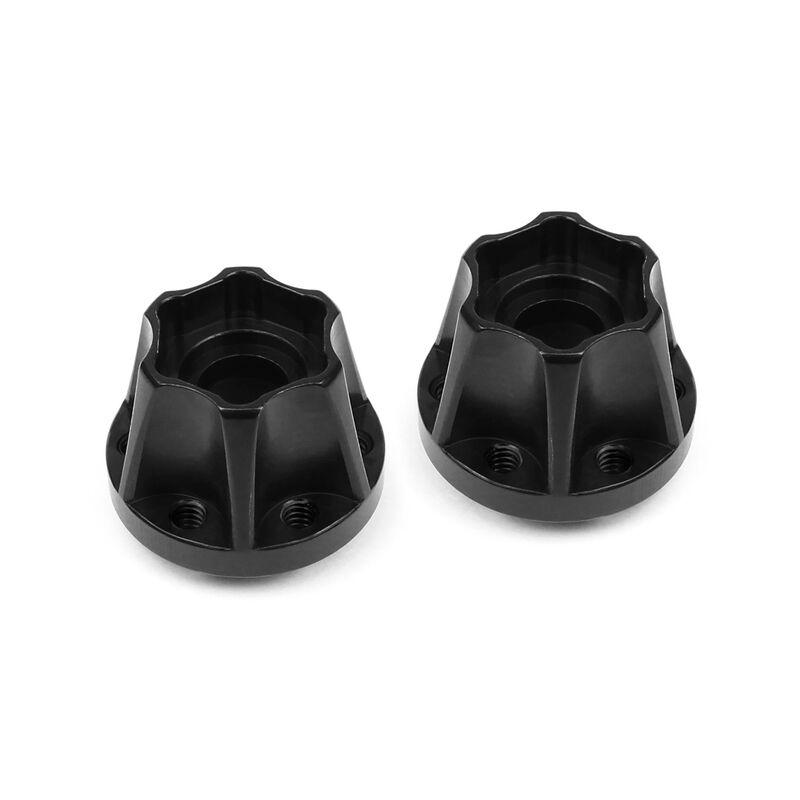 SLW 600 Wheel Hub Black Anodized