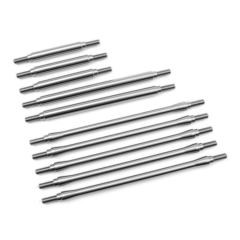 TRX-4 Stainless St 10pc Link Kit, Stock Wheelbase