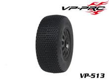 Gripz Evo 1/10 SCT Dirt Tires - Pre-Glued on Black Rims - M4