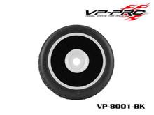 1/8 Wheel Stickers - Black (12 pcs)