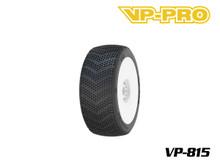 815 Daggers Evo 1/8 Offroad Buggy Tires Pre-Glued on White Rims - M3 Soft Compound (2 Pcs)