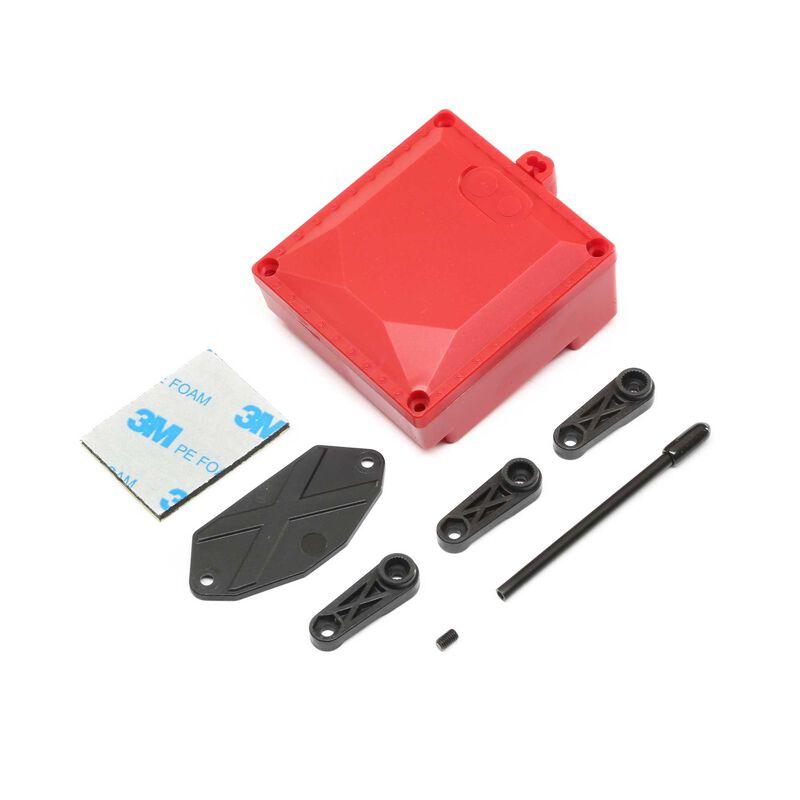Fuel Cell/Receiver Box (Red) & Servo Arms: ASN
