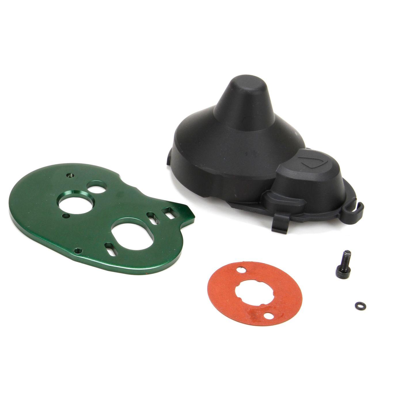 Motor Plate, Gear Cover and Hdw: ASN