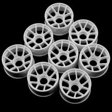PLASTIC WIDE RIM SET 11MM (OFFSET 0 +1 +2 +3) WHITE