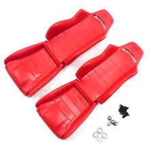 HARD PLASTIC SEATS 2PCS FOR 1/10 CRAWLER RED