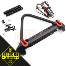 ALUMINUM ALLOY FRONT BUMPER W/LED LIGHT