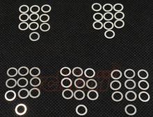 5x7mm Stainless Steel Spacer Set 0.1 0.15 0.2 0.25 0.3mm