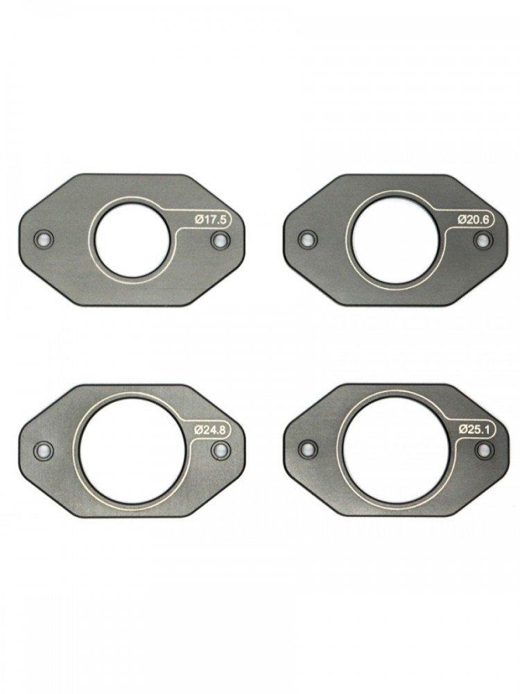 Wheel Piercer Plate For 1/32 Mini 4WD (Gray)