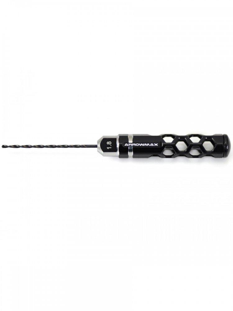 Drill 1.8MM Long For 1/32 Mini 4WD (Black)