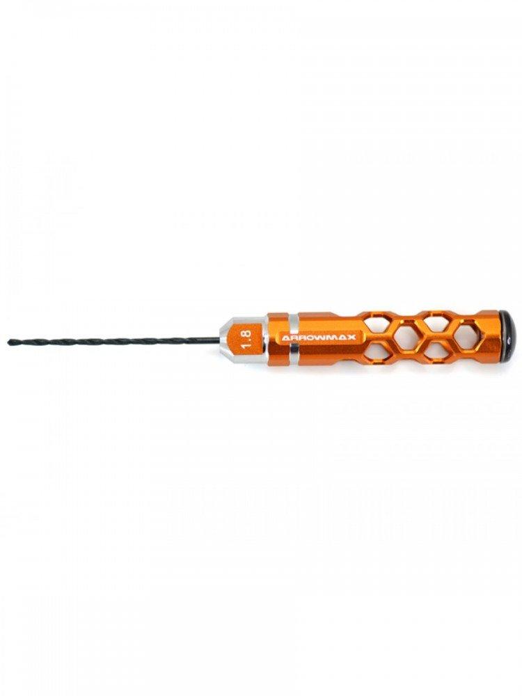 Drill 1.8MM Long For 1/32 Mini 4WD (Orange)