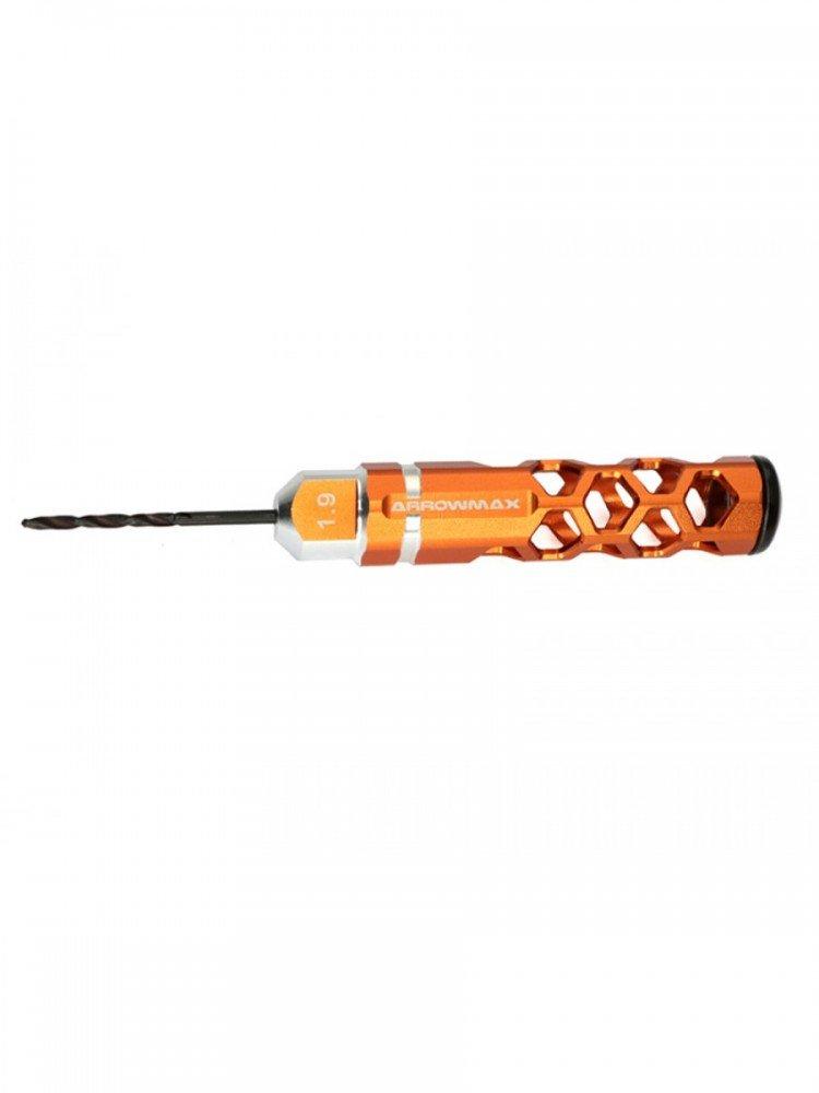 Drill 1.9MM For 1/32 Mini 4WD (Orange)