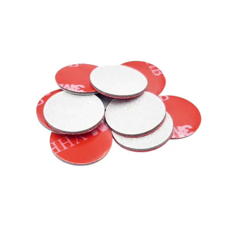 Pre Cut Round Double Sided Tape for Flexible Body Stiffener Series (10 pcs)